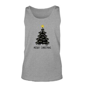 NWOT Meowy Christmas Cat Tank Top